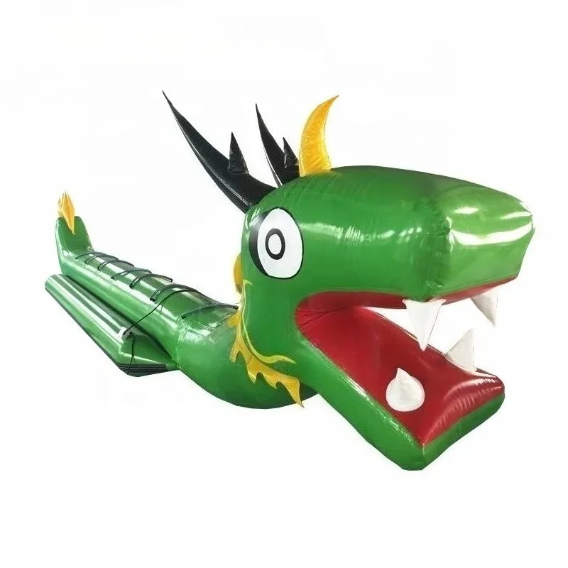 7-Seat single-row inflatable dragon boat banana boat PVC/Hypalon material 350 kg maximum load-bearing can be towed