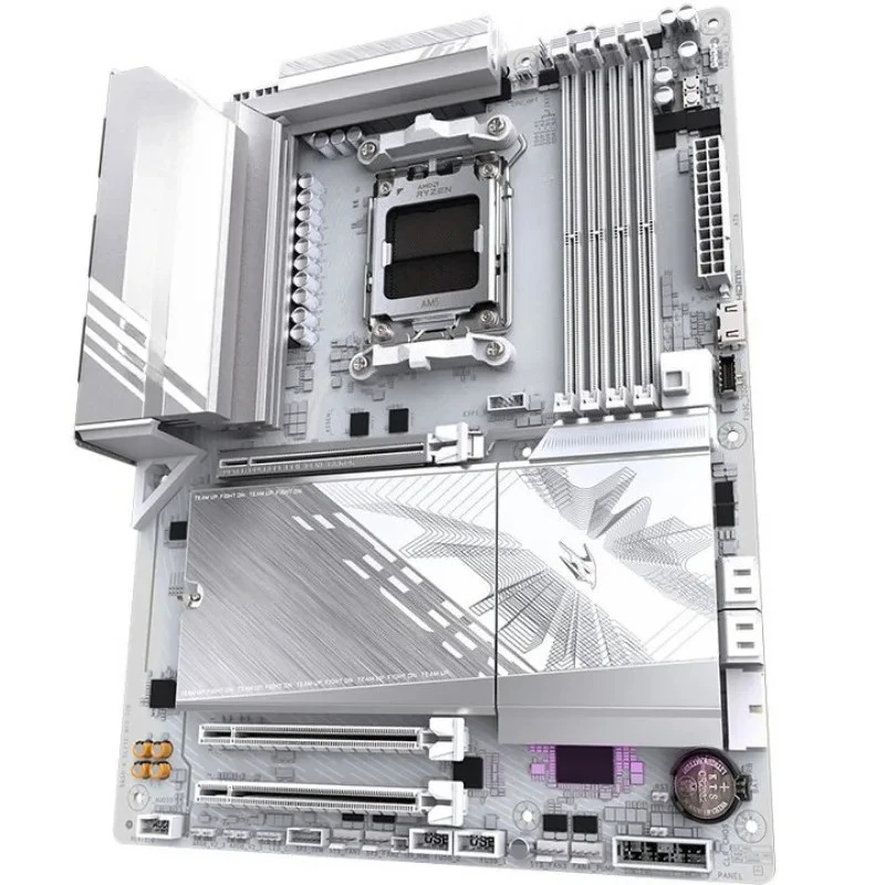 Parts FOR  Gigabyte Ice Sculpture B850 AORI ELITE WIFI7100 ICE main board for 9600X/9700X