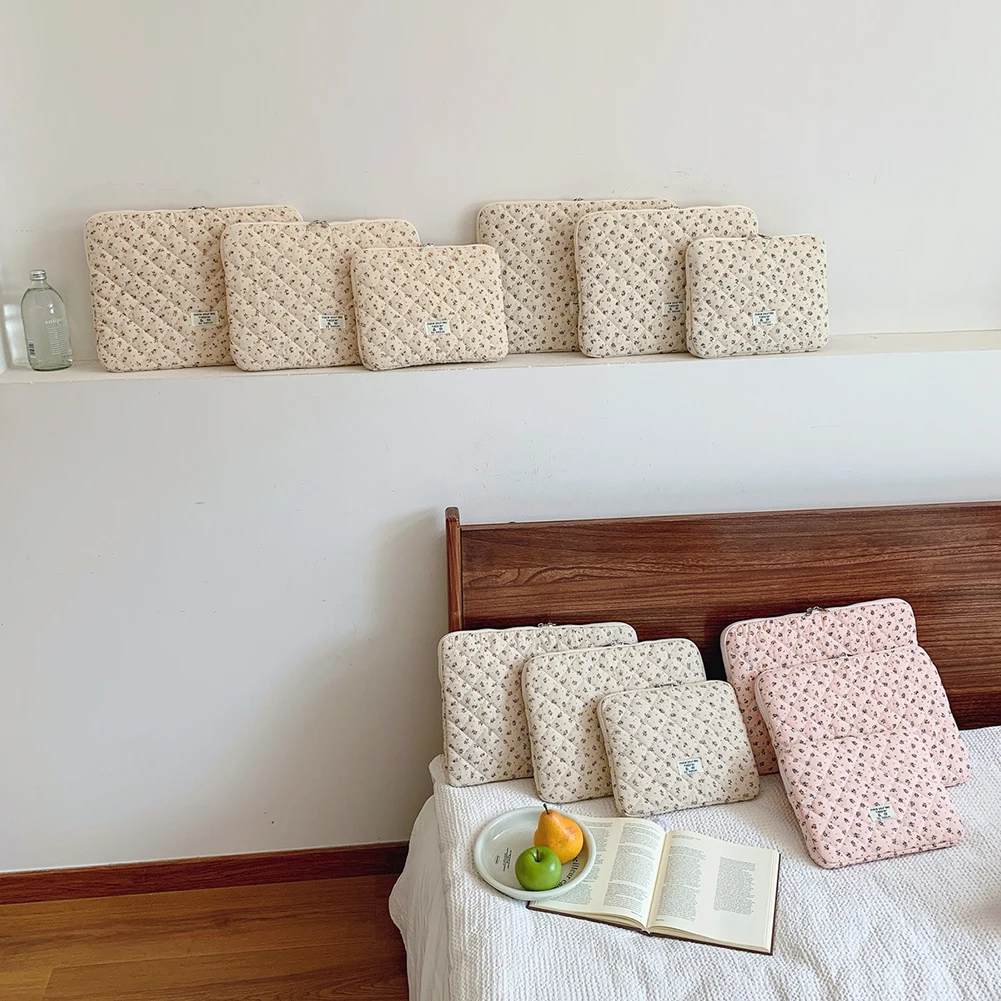 

Чехол для ноутбука с цветочным принтом, защитный чехол для ноутбука, милый чехол для компьютера для ноутбука 11-15 дюймов, планшета