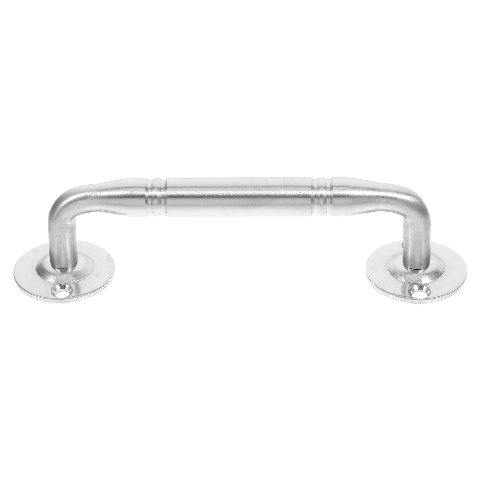 باب خشبي مزدوج، مقبض من الفولاذ المقاوم للصدأ، مثبت على السطح، سهل التركيب، سحب باب أمان مناسب لسبائك الألومنيوم الحديدية الرئيسية #3