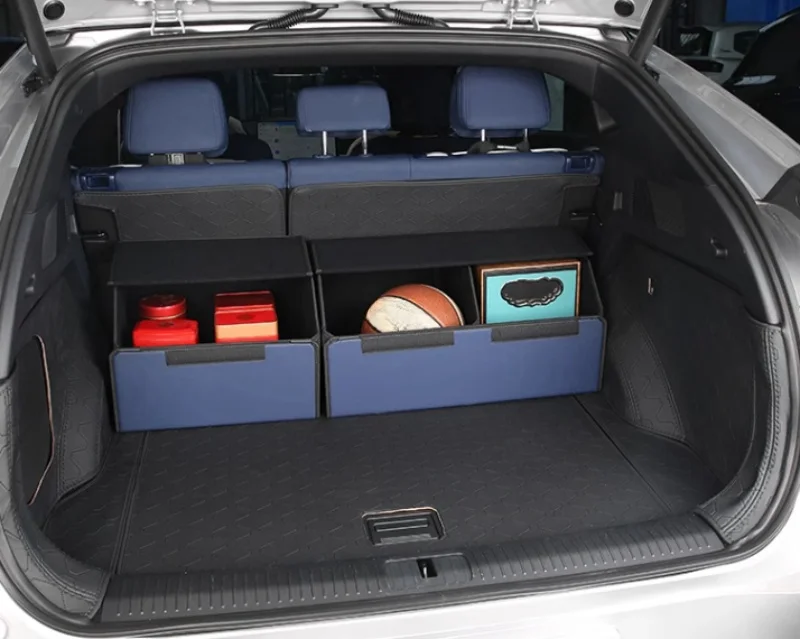 Fit for Xpeng G6 Modified Trunk Fold Storage Box High Quality Multi-functional Storage Car Interior Modification Accessories