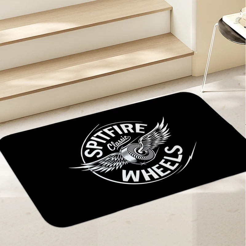 

Funny Doormat Entrance Door S-Spitfires Carpet for Bedroom Bathroom Rug Toilet Kitchen Floor Foot Mat Modern Home Decoration