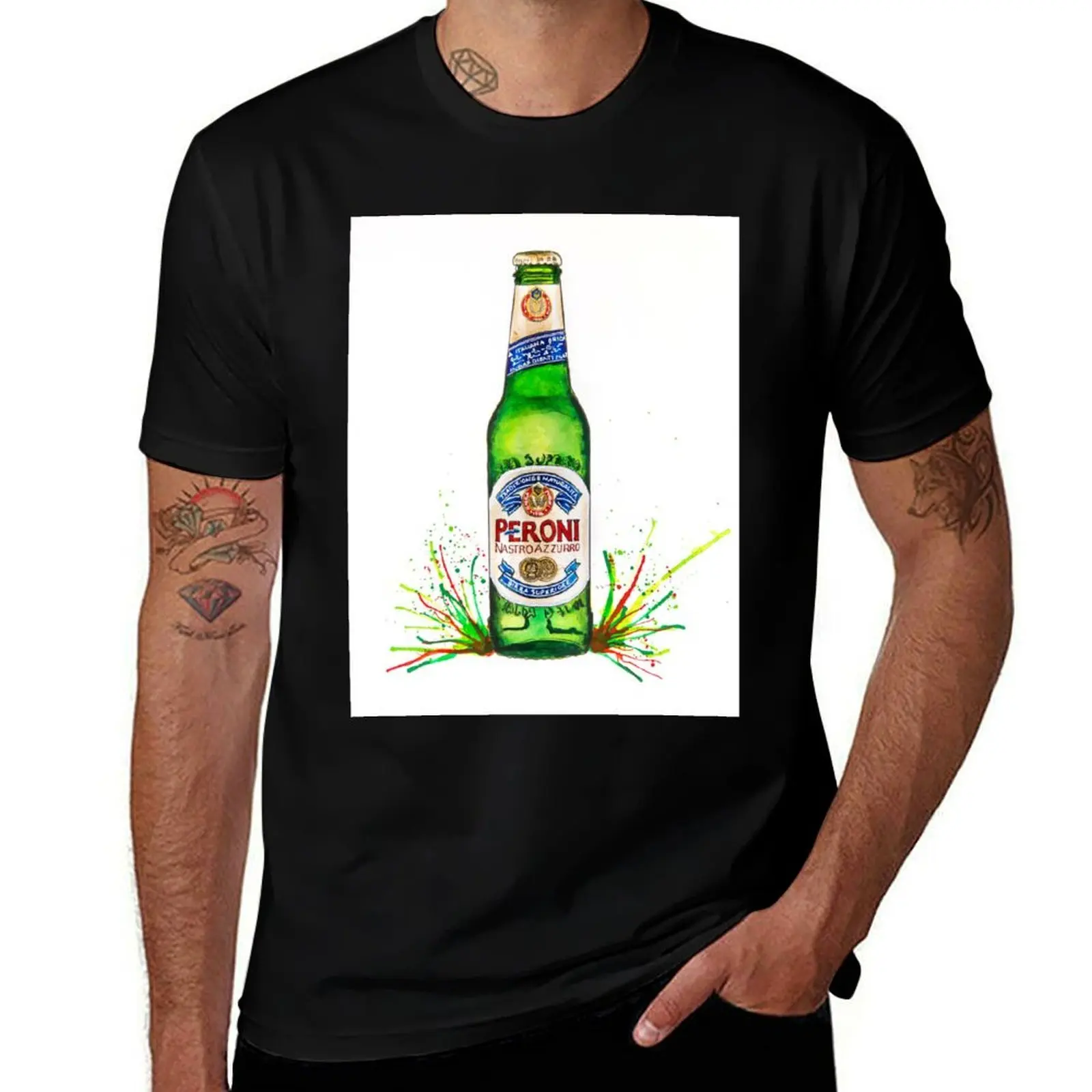 Peroni to go T-Shirt Daily Wear Print T-Shirt