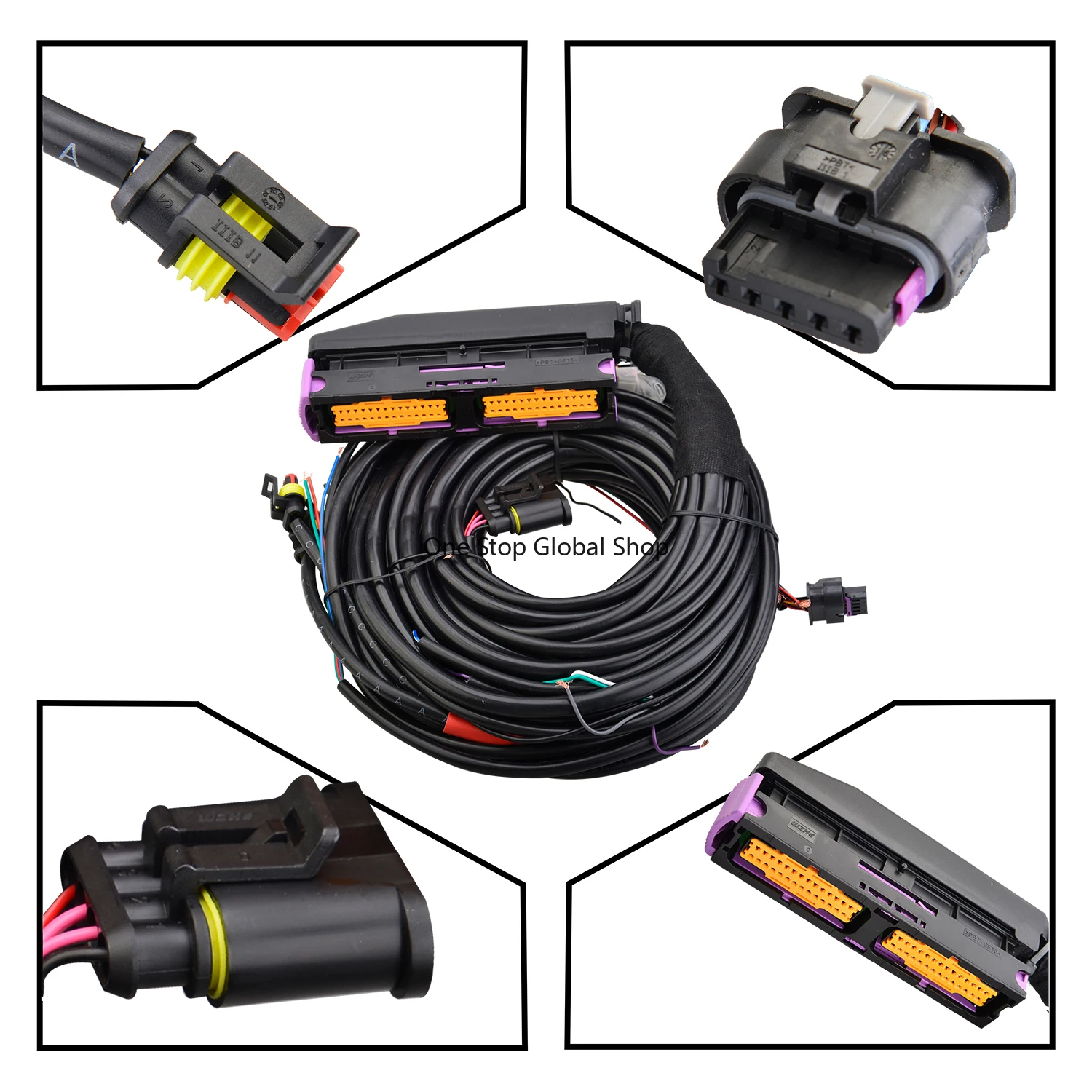 MP48-6 Cylinder Alternative fuel cng g conversion kits for car control unit multipoint sequential ECU