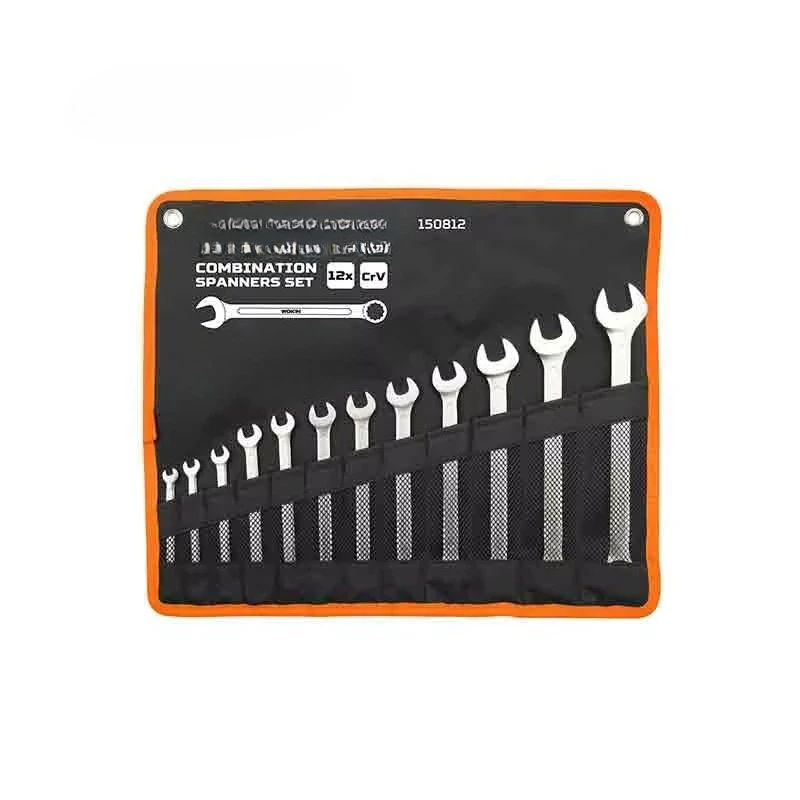 

150812 12pcs Combination Ring Wrench Tool Spanner Set