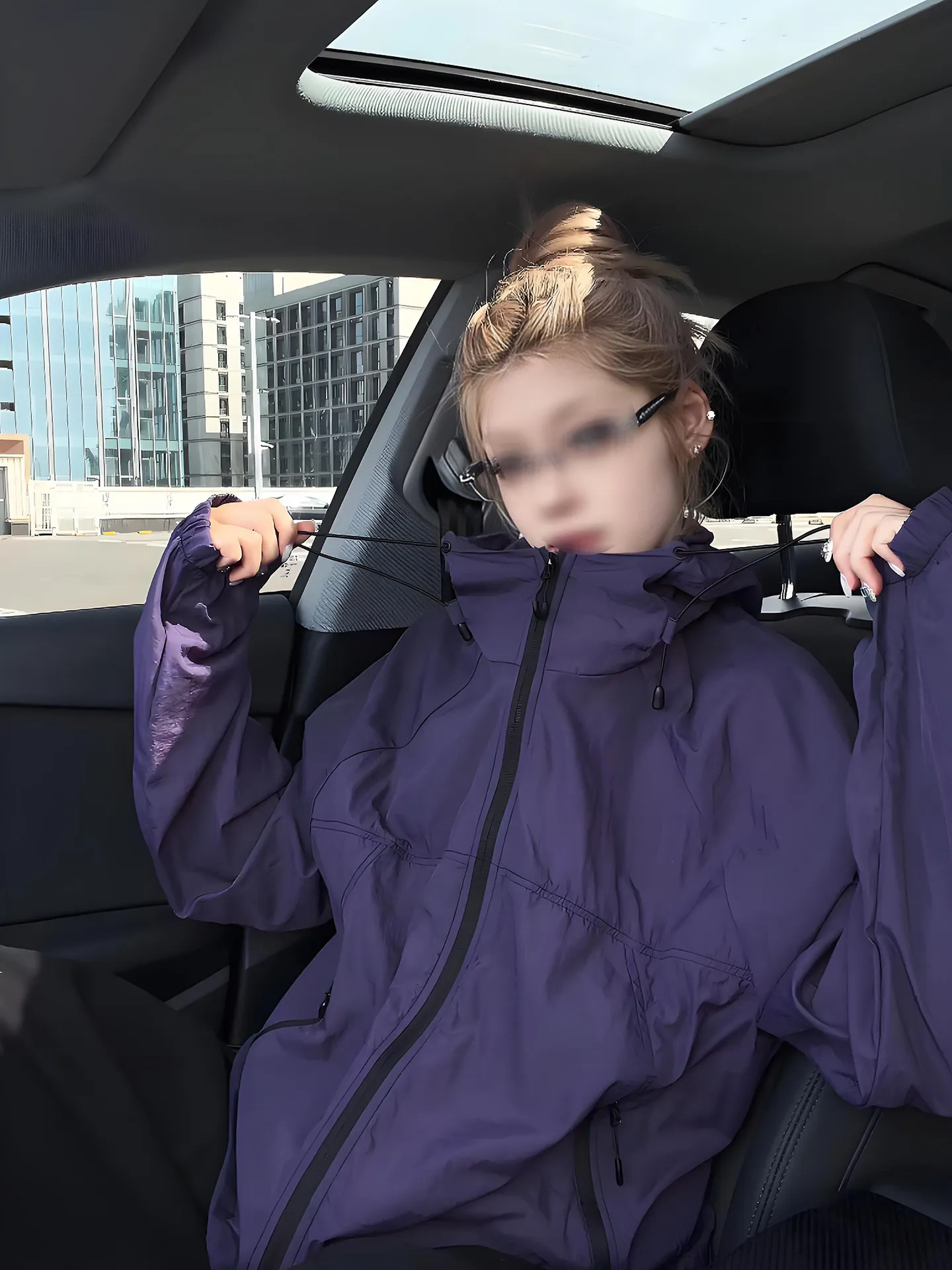 

Quick Dry Ice Silk Men's Summer Thin Hat Sun Protection Clothing Riding Outdoors Jacket Coat Breathable Zipper Pure Color