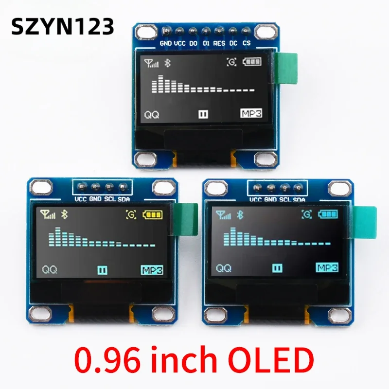 

0.96 inch oled IIC Serial White OLED Display Module 128X64 I2C SSD1306 12864 LCD Screen Board For Arduino