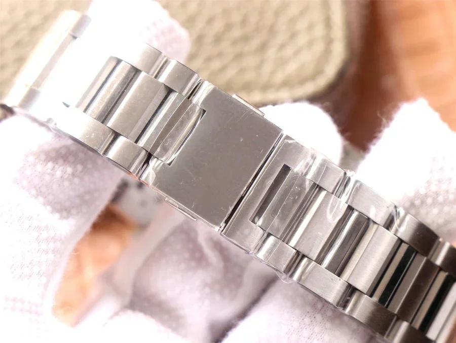 ساعة كوارتز رياضية كلاسيكية للرجال بحزام من الفولاذ المقاوم للصدأ للرجال Relogio 45 ملم