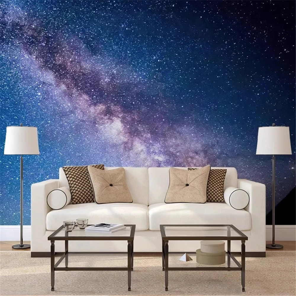 custom Whole house Space station living room TV backdrop bedroom large TV wall paper roll photo mural wallpaper for walls 3 d