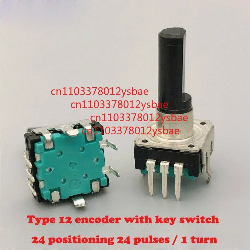 FOR Pioneer Car Navigation Volume Encoder EC12 Potentiometer with Switch – 24 Pulses