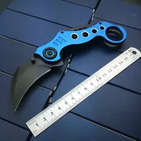 Karambit Tool Folding Blade FOX Claw Tactical Knife Survival Outdoor Camping Hunting Knives Eagle Blades Sharpener Gift for man