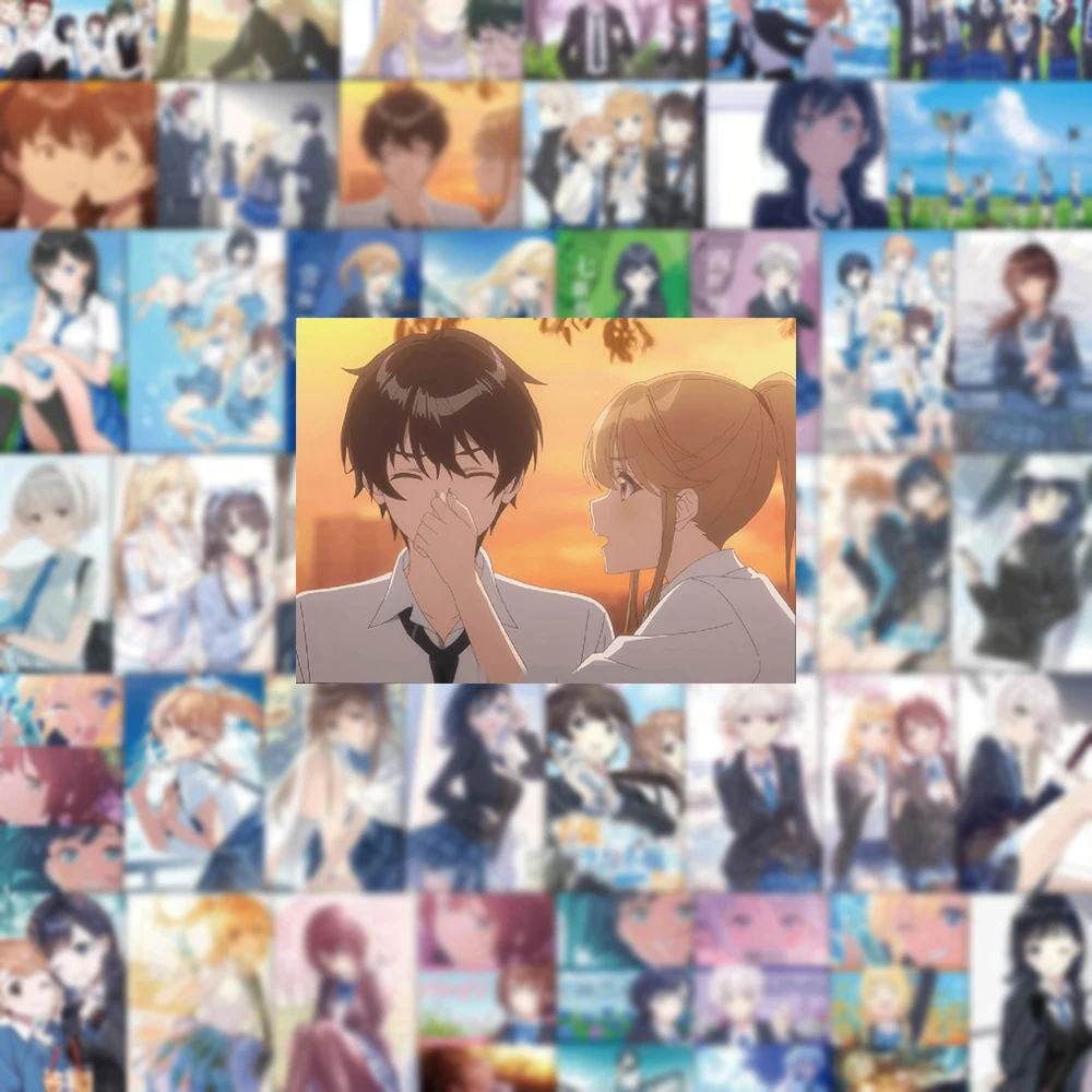 10/30/63pcs Chitose Is In The Ramune Bottle Anime Stickers Saku Chitose Nanase Sticker Laptop Suitcase Scrapbooking Phone Decal