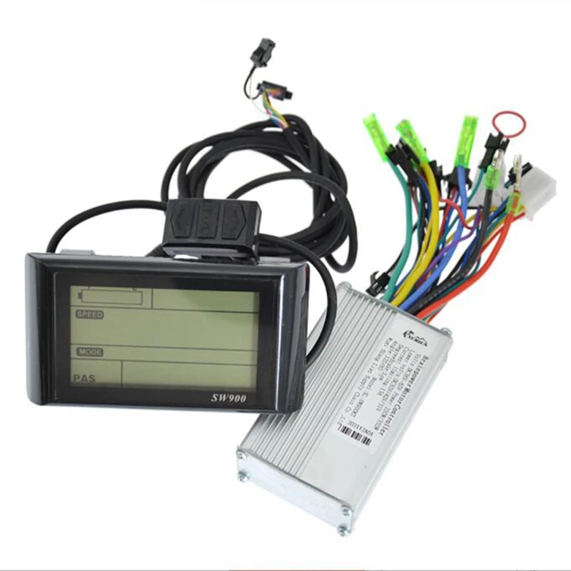 

SW900 Large Screen LCD Display Meter Controller For Electric Bicycle E-Bike Speed Control Display Bicycle