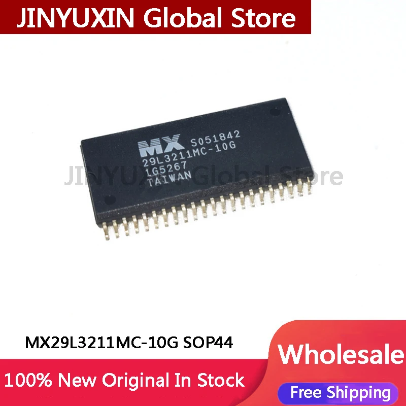 2-10Pcs MX29L3211MC-10G MX29LV320ETMI-70G 29L3211 29L3211MC-10G MX29L3211 SOP-44 IC Chip In Stock Wholesale