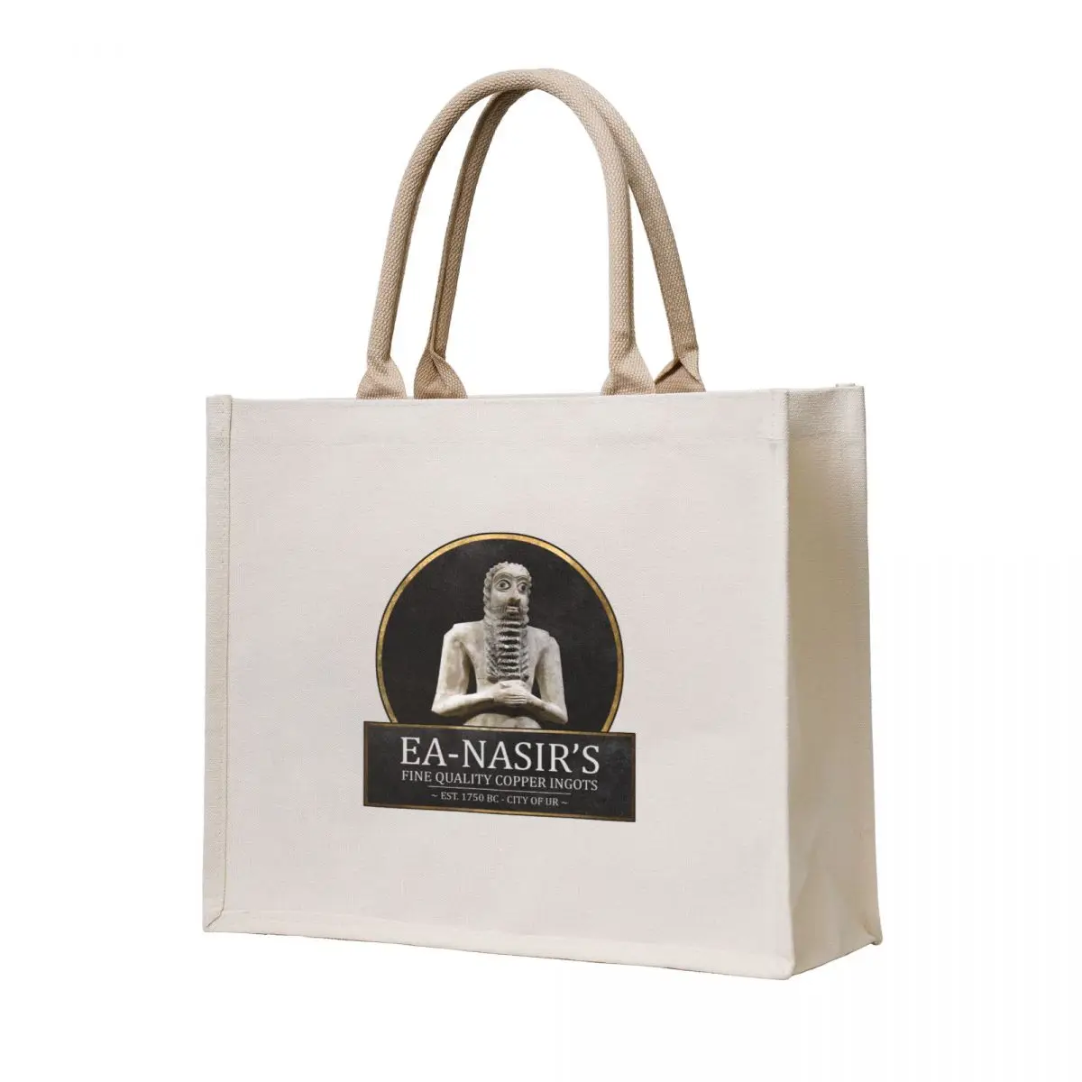 

Ea-Nasir's Fine Quality Copper Ingots - Funny Bronze Age History Meme Tote Bag tote bag Handbags women eco bag folding