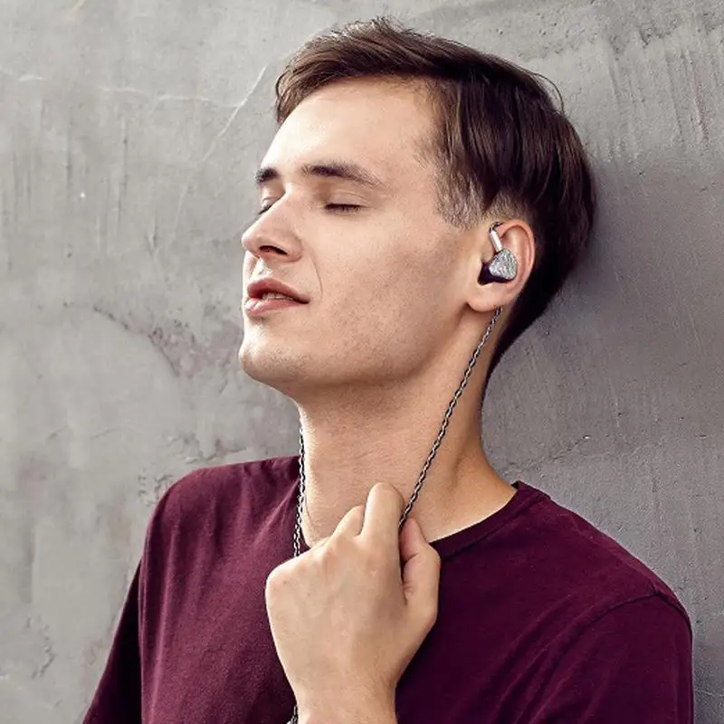 MAGAOSI DQ4 2BA + 2DD سماعة هجينة داخل الأذن Hifi مراقب DJ استوديو إلغاء الضوضاء سماعات أذن للموسيقى MMCX سماعات أذن عشاق الصوت