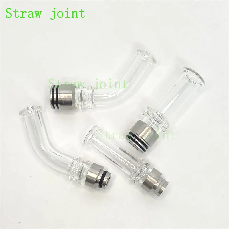 Изогнутый длинный прямой капельный соединитель из нержавеющей стали и стекла 510 810, 1 шт.