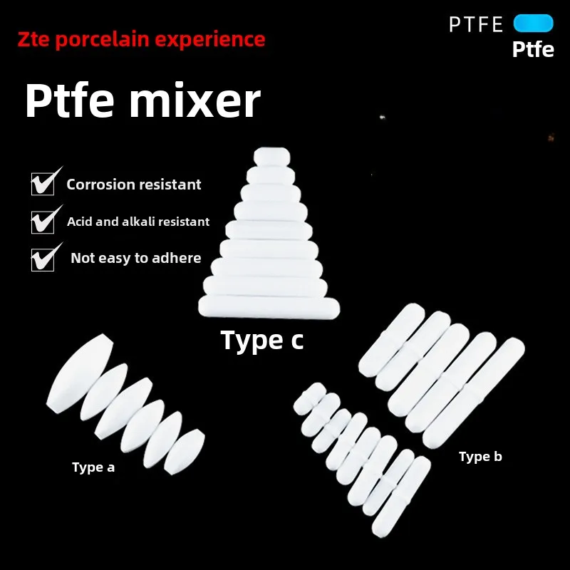 

Laboratory Heated Magnetic Stirrer Stirrer Teflon Stirrer White Small Magnet Rotor C-Magnet