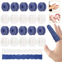 10Pcs Tubular Finger Tubular Bandage Roll Soft Tubular Finger Dressings Elastic Finger Bobs Finger Roll Dressings