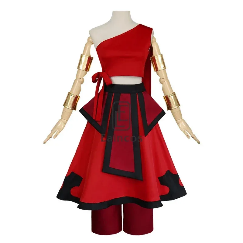 قمامة الدببة أنيمي آر آخر Airbender كاتارا النار الأمة تأثيري حلي الكبار النساء هالوين كرنفال القماش 2025 جديد