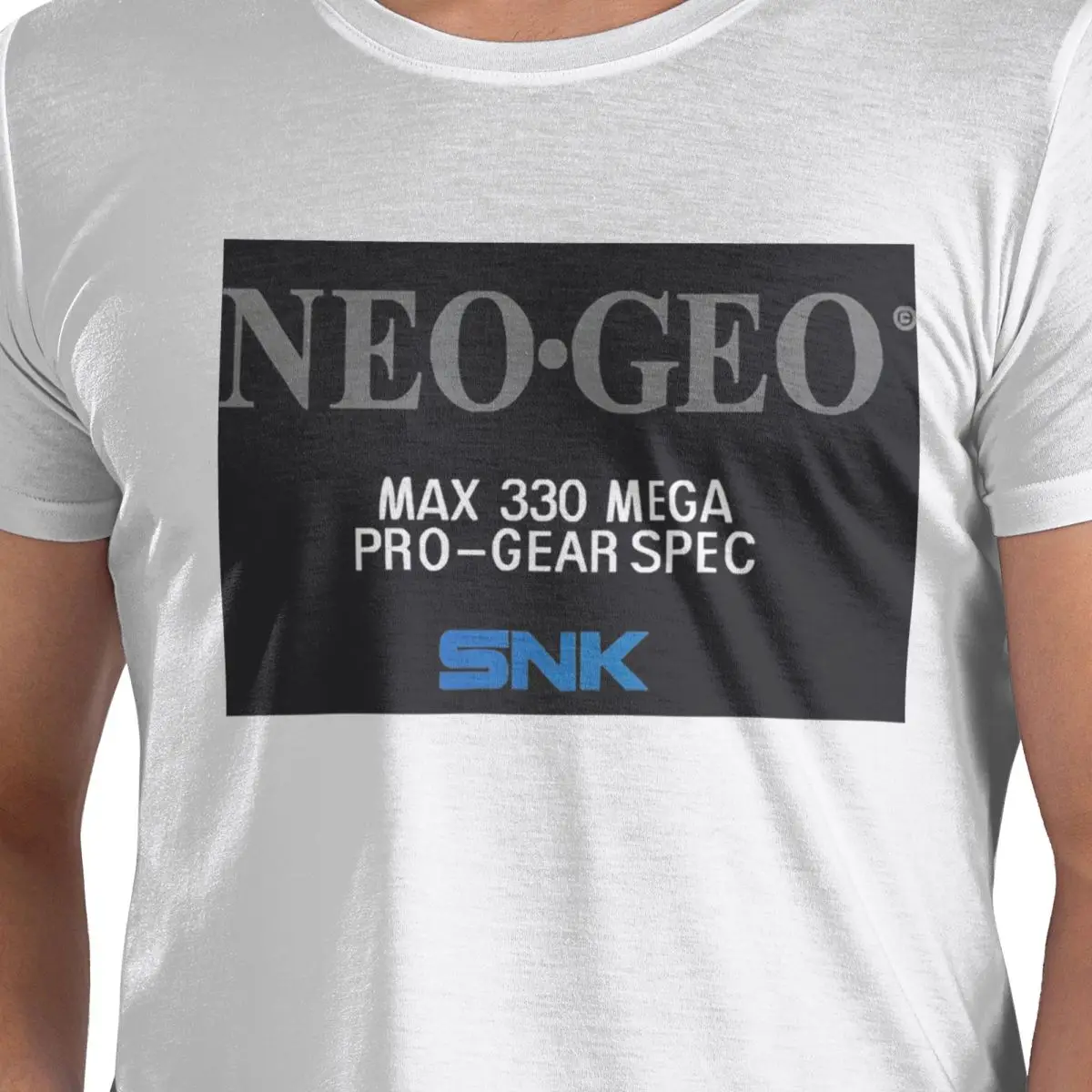 

Neo Geo Logo Neogeo Arcade футболка из 100% хлопка мужские футболки большого размера мужские с круглым вырезом с коротким рукавом S-6XL