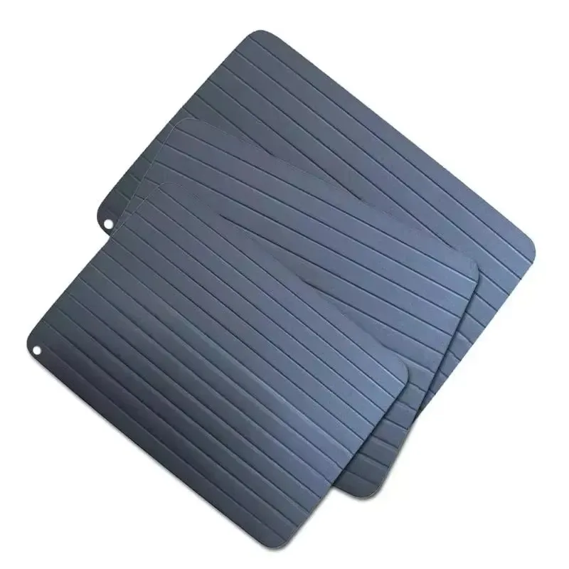 Fast Defrost Tray Fast Thaw Frozen Food Meat Fruit Quick Defrosting Plate Board Defrost Tray Thaw Master Home Kitchen Gadgets