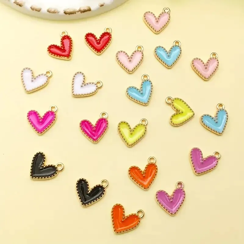 30/50 stücke Von Zufällig Tropft Öl Perlglanz Muschel Shell Seestern Diy Schmuck Zubehör Armband Ohrringe Anhänger Legierung – Detail 1