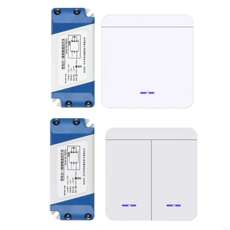 

Q81C Sturdy ABS Materials Light Switches for Bedroom and Living Room Installion