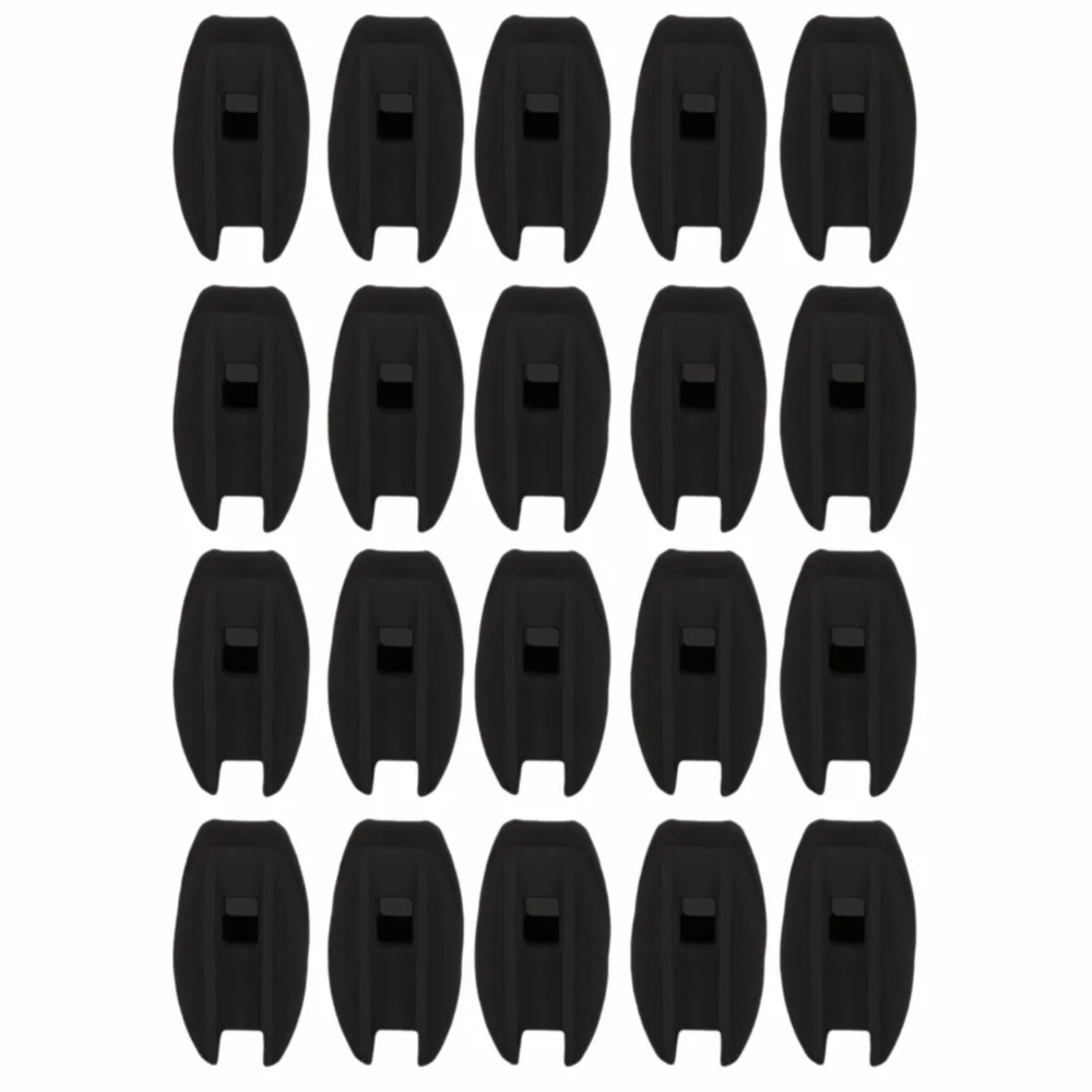 20PCS ABS Material Electric Fence Insulator Black Universal Corner Post Insulator Easy to use Compact Plastic Donut Insulator view 4