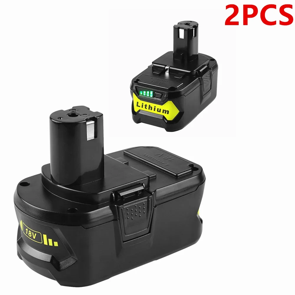 Para ryobi p108 rb18l40 bateria recarregável ferramenta elétrica bateria ryobi um alta capacidade 18v 9800mah li-ion