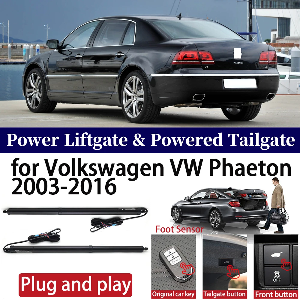 

for Volkswagen VW Phaeton 2003-2016 Car Auto Power Electric Tailgate Liftgate Lift Trunk Closer System Boot Lift Motor Kit