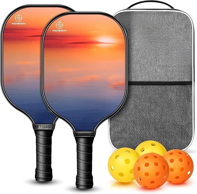 ไม้พิกเกิลบอลไฟเบอร์กลาส ชุดเต็มพร้อมลูกบอล สำหรับกีฬากลางแจ้ง