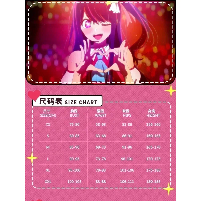 FC6New Arrival Ai Hoshino Cosplay Costume Oshi No Ko Cosplay Wig Red Dress Bunny Hairpin Performance Dress Women Event Part@FC8!