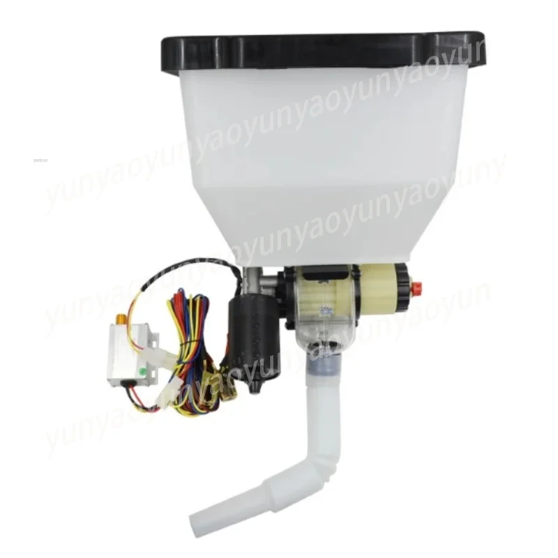 220V Electric Granular Fertilizer Spreader, Single Row Dispenser for Sweet Potato Garden