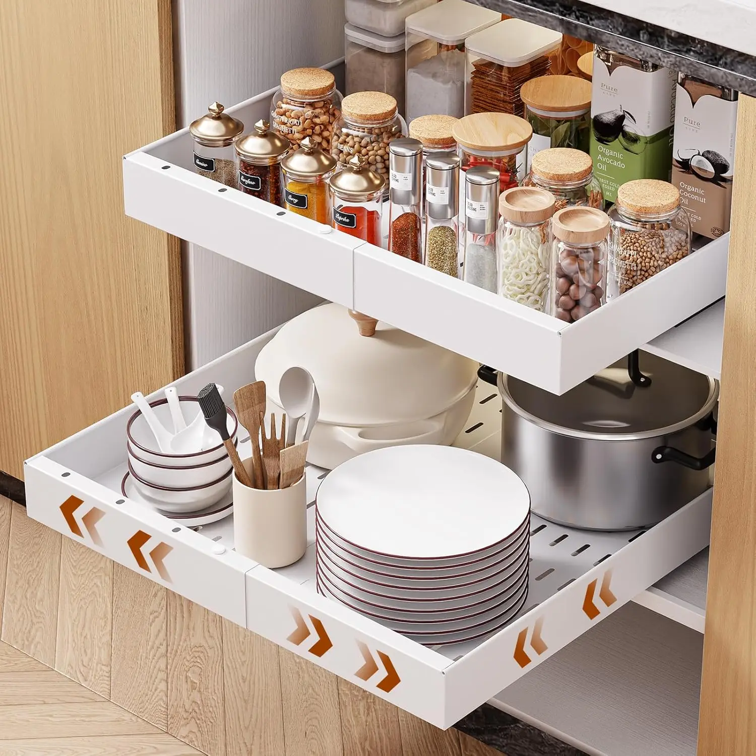 2 Pack Pull Out Cab…