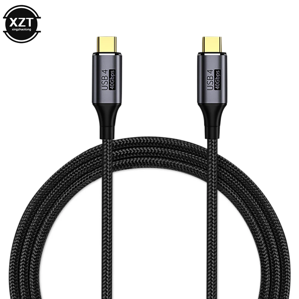 Full Function USB4 Data cable USB3.2 Gen2*2 Data Cable Thunderbolt 3 High-speed Cable PD Fast Charging Type-C Male to Male Cord