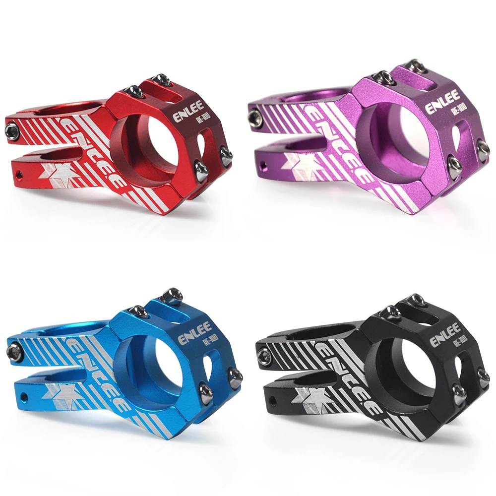 ENLEE MTB الجذعية عالية القوة قصيرة المقود الجذعية سبائك الألومنيوم دراجة جسر سباق الإنحدار الدراجة/الطريق دراجة الجذعية #1