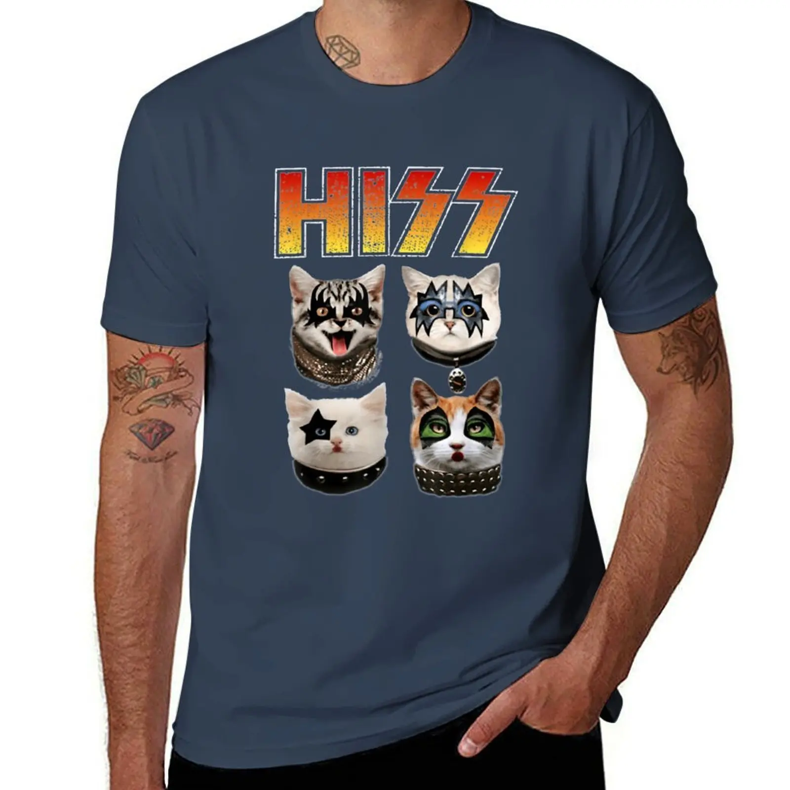 

Hiss Funny Cat Lover T-Shirt t shirts for man pack white g man t shirts for men T-Shirt