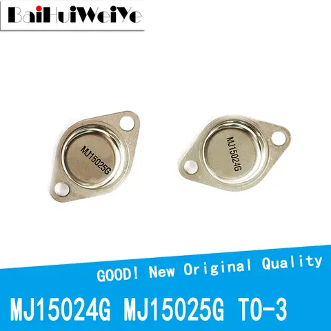 MJ15024G MJ15025G MJ15024 MJ15025 250V 16A NPN TO-3 Audio Power Amplifier Push Tube New Good Quality Chipse