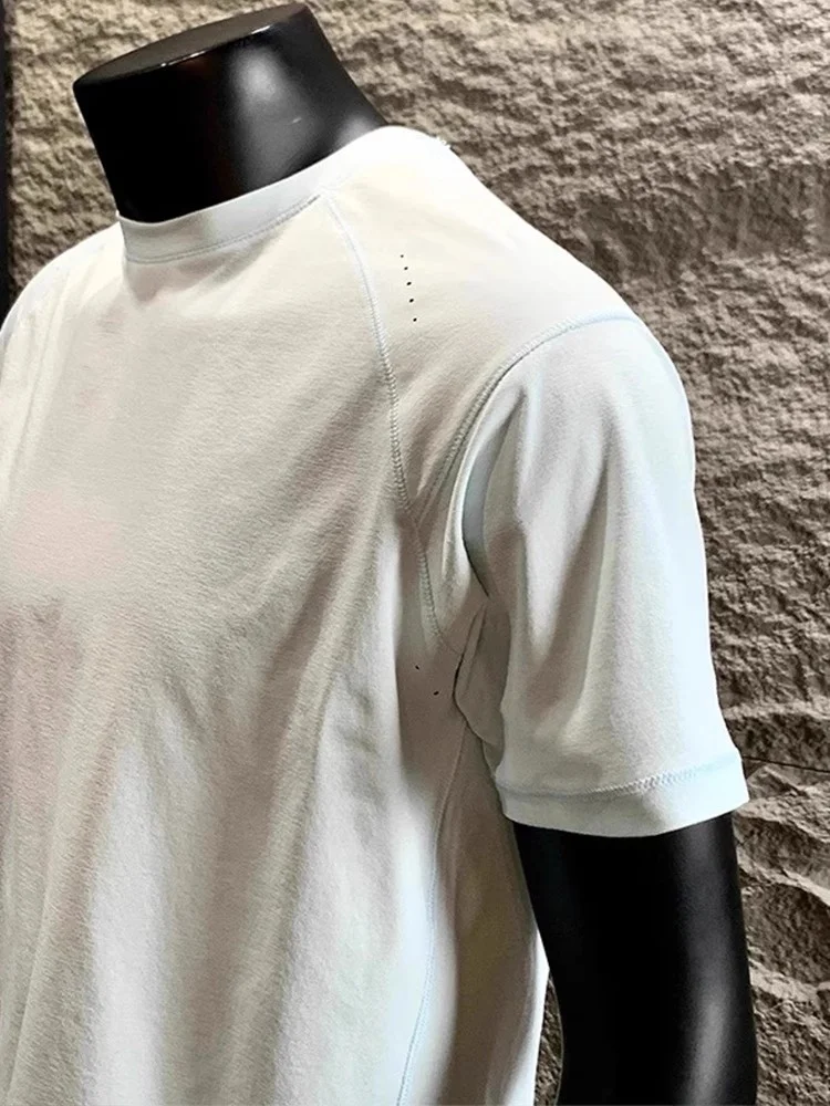 

Dragon Sc Punch Qui Dry ort Sve Мужская летняя легкая влагоотводящая футболка ng Running Fitn Одежда для велоспорта на открытом воздухе