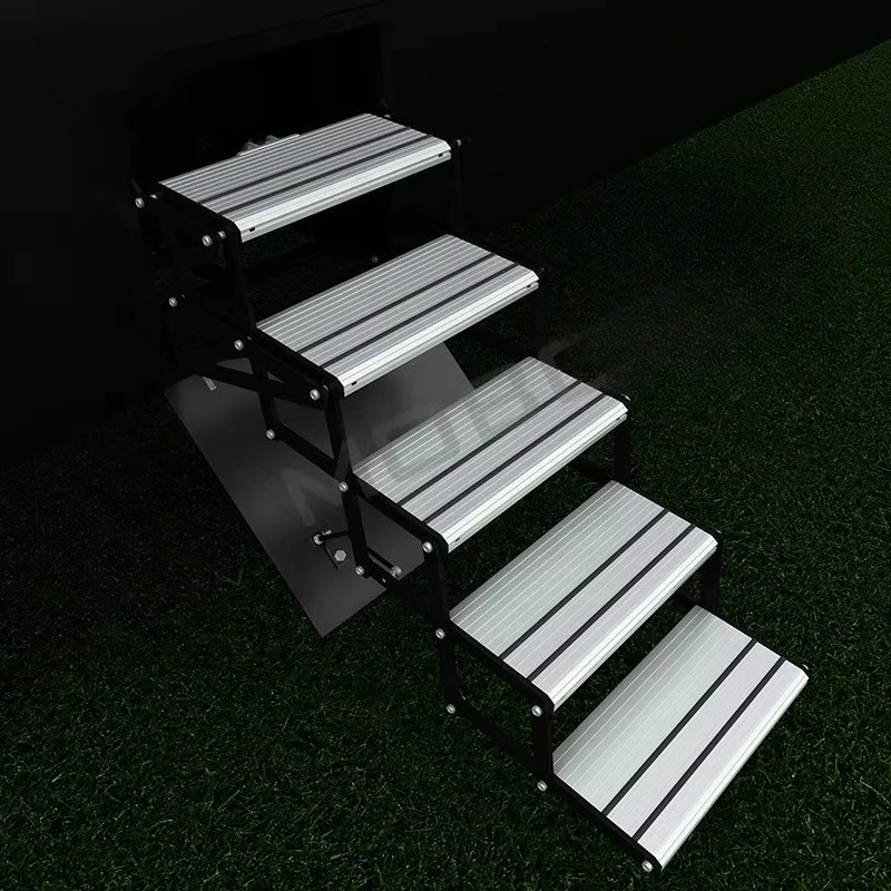 

STLF For Amazon Top Seller Caravan Motorhome Motorised Automatic Slide Step for Camper Van Ambulance LIPPERT Iron 200KG