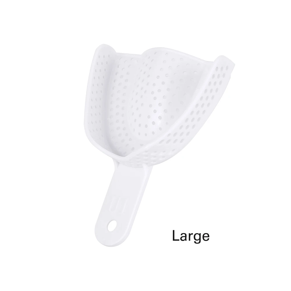 10 Pcs/Pack JOY DENTAL Impression Tray Plastic Material Ergonomic Design Can Reuse After Sterilization