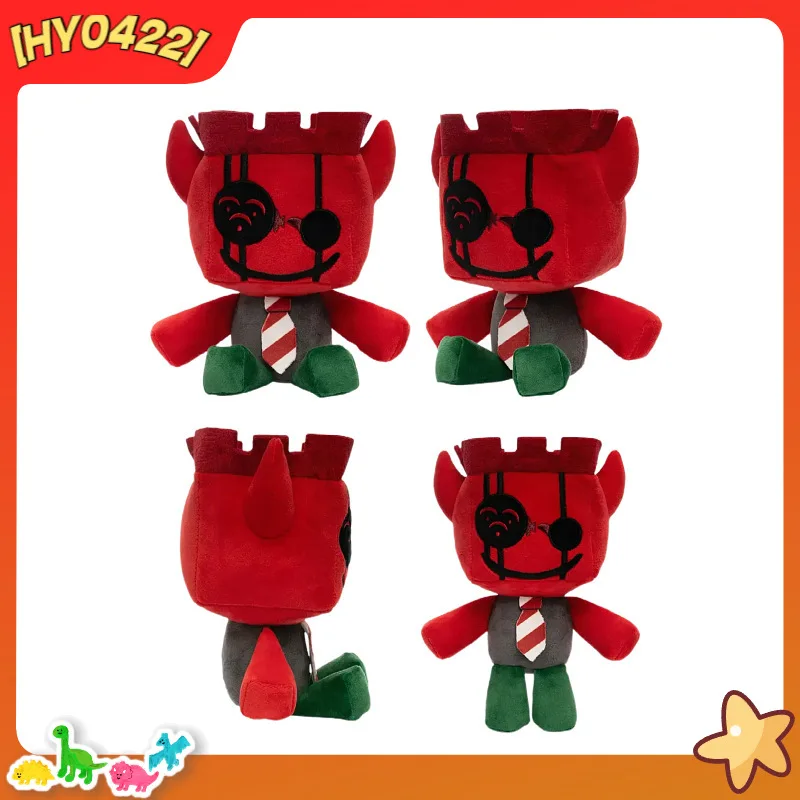 

Jx1dx1 Forgotten Game Peripheral Red Square Devil Plush Toy Stuffed Collectible Doll Gift For Kids Game Fans And Plush Collector