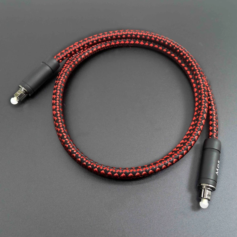 

HIFI MPS C-102 Digital Audio Fiber Optic Cable SPDIF Square Port Automotive DSP Decoding Digital Broadcast Connection Cable