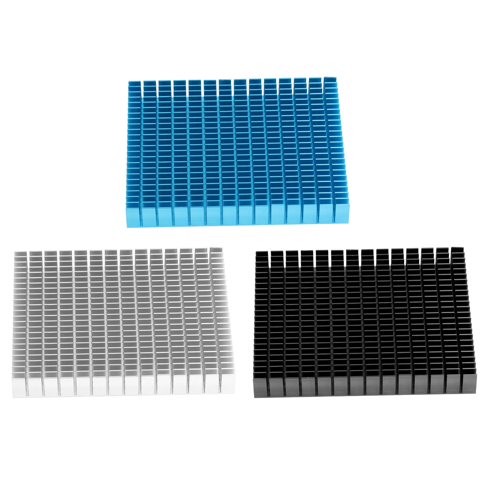 Chip Heat Sink Aluminium Heatsink Cooler 150X120X20mm Cpu Amplifier PCB Cooling Heatsink High Power Cooling Block Radiator