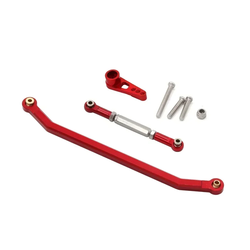 

Aluminum Alloy Stronger Steering Link Rod Kit For 1/12 MN128 Upgrade RC Car Part