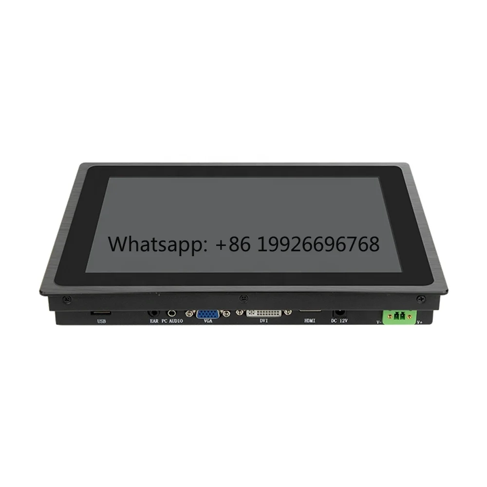 10.4 Inch Outdoor Sunlight Readable 12V VGA Touch Screen Industrial LCD Monitor Capacitive Touch 1024x768 Resolution 300 Stock