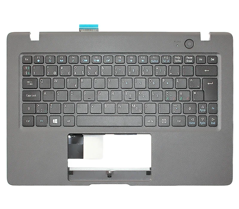 For ACER CLOUDBOOK AO1-131 Aspire One 11 1-131 Notebook Keyboard C Case Base