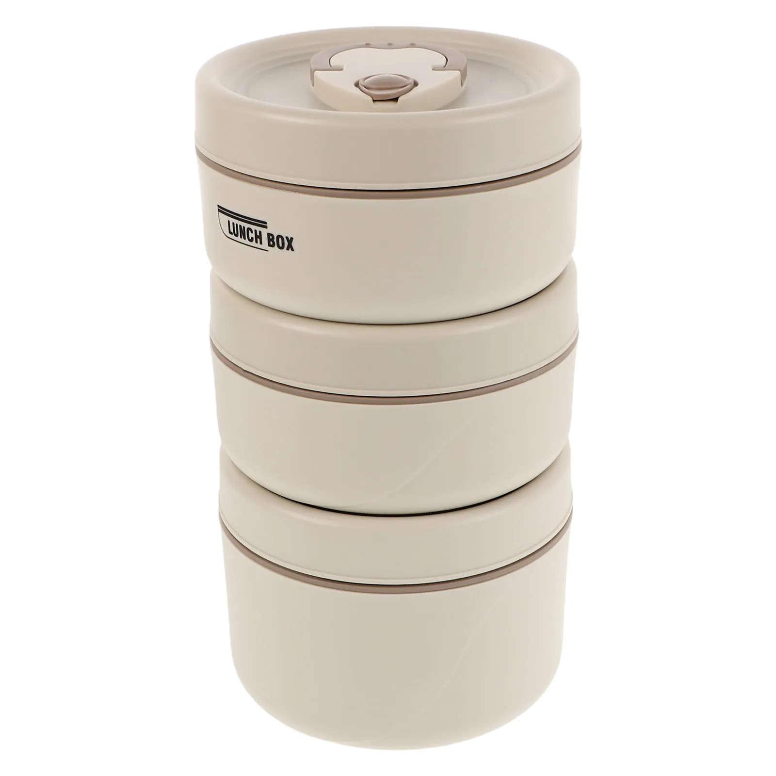 

3 Pcs Hot Food Portable Bag Containers Bag Stackable Bento Storage Set Adult Stainless Steel Stainless Leakproof