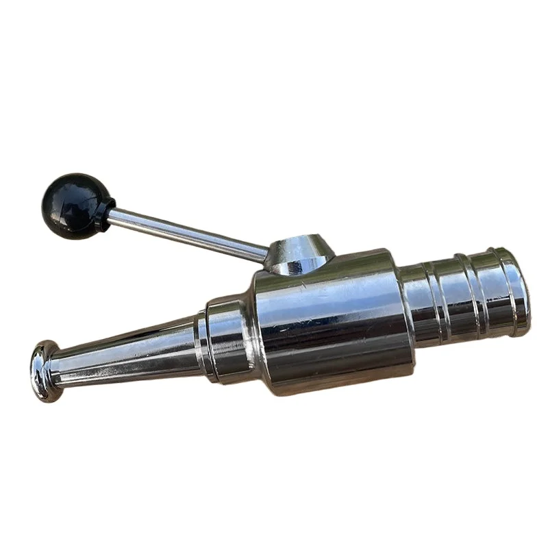 For High Pressure Spray Direct Jet Shower Car Washing Flower Watering Nozzle Pure Copper with Valve Quick Connect Gun Head